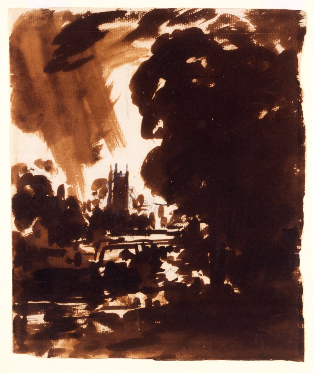Arbres et étendue d