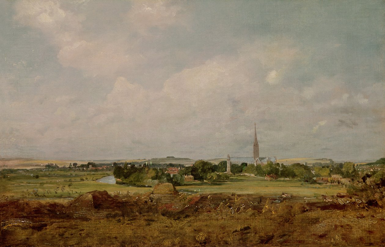 Vue de Salisbury - John Constable