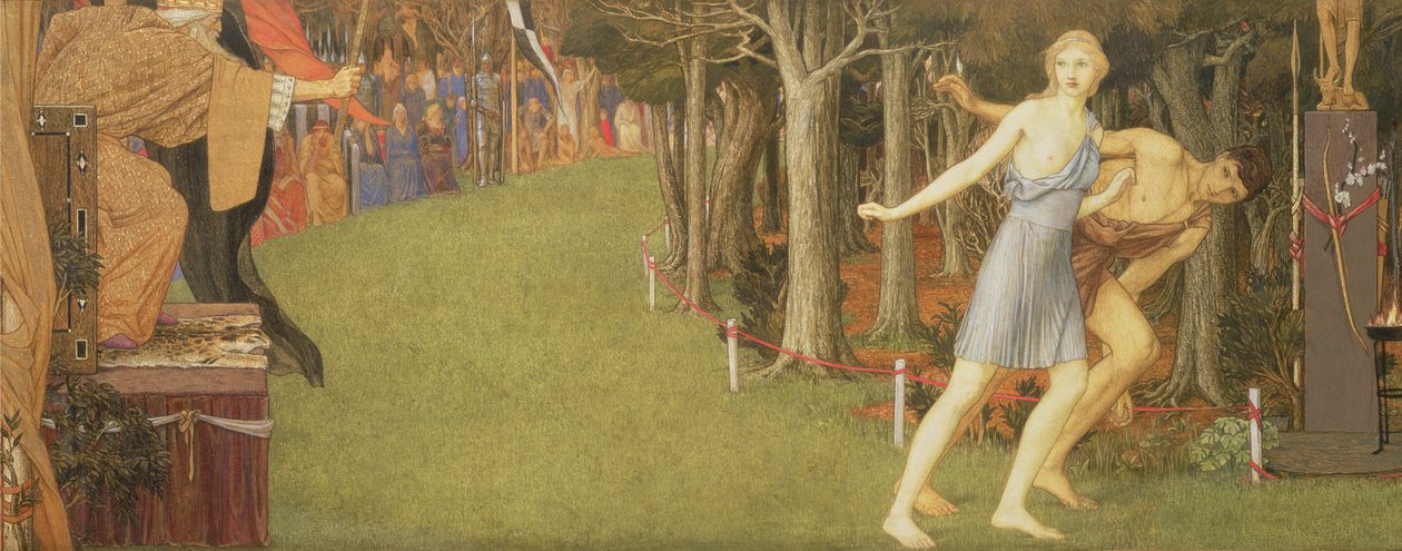 Atalante et Mélanion - John Dickson Batten