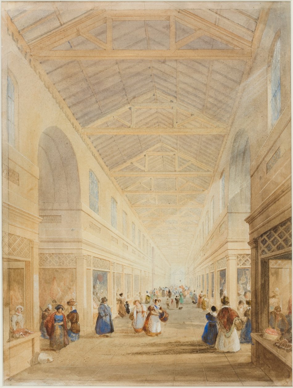 Le marché aux bouchers, Newcastle upon Tyne - John Dobson