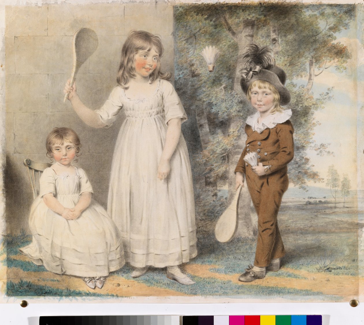Les enfants de Frederick et Ellen Ray d