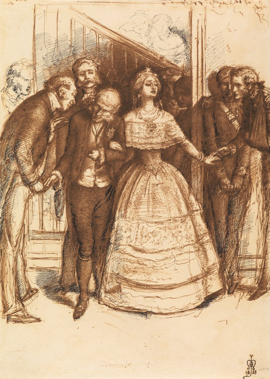 Marié pour le rang, 1853 - John Everett Millais