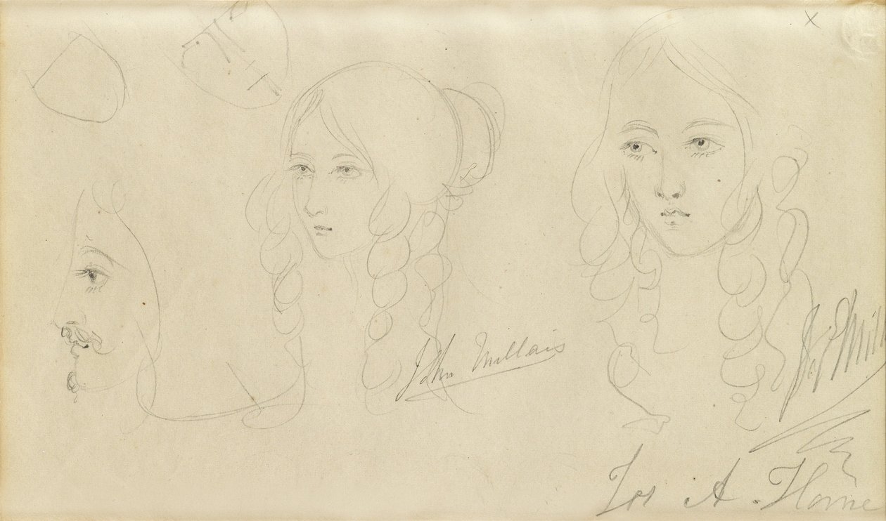 Croquis de la tête d