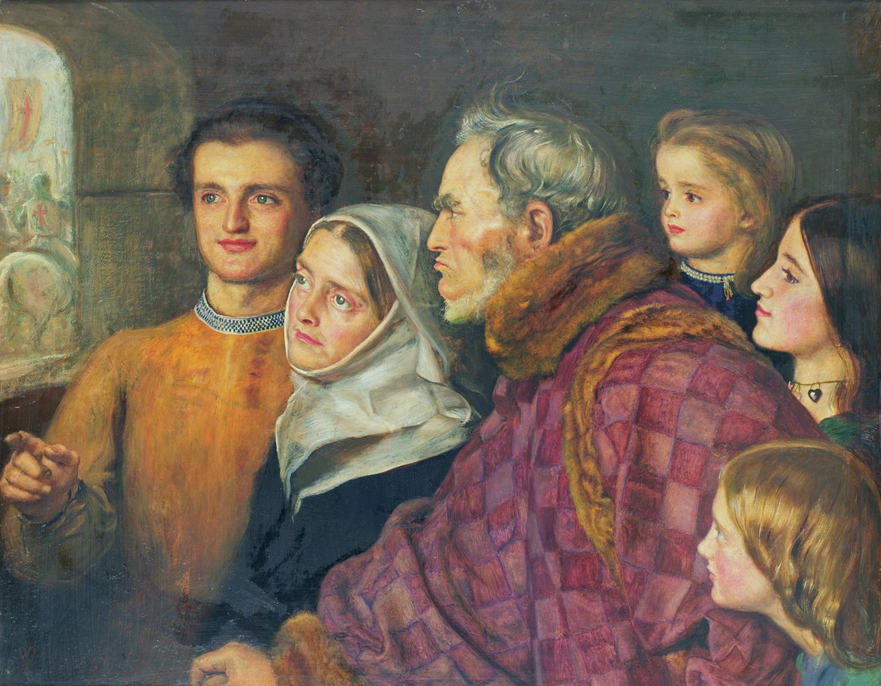 Le départ des croisés - John Everett Millais
