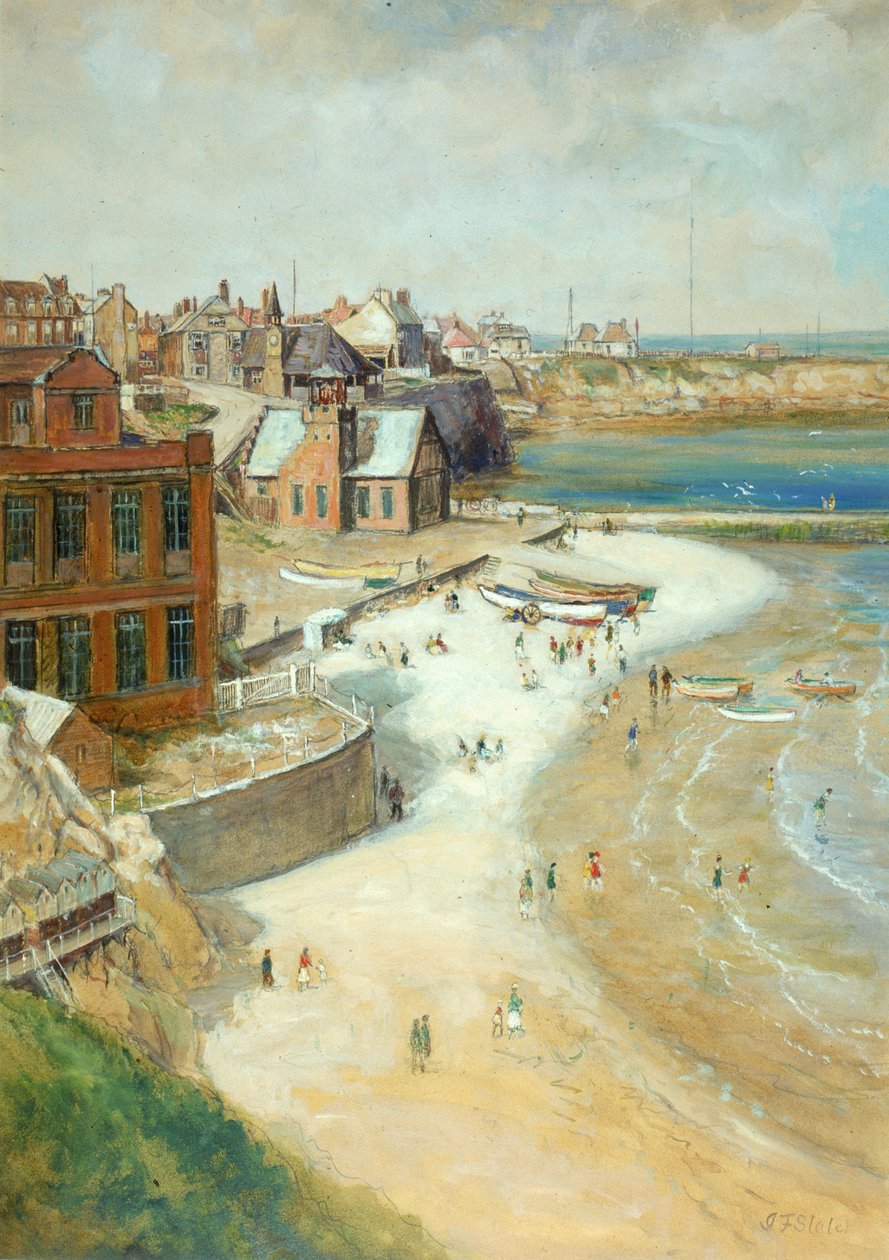 Cullercoats, Northumberland, 1910 - John Falconar Slater