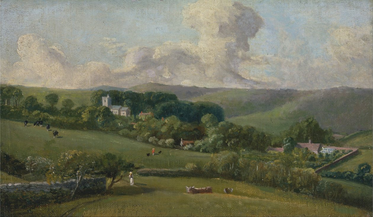 Osmington - Une vue sur le village - John Fisher
