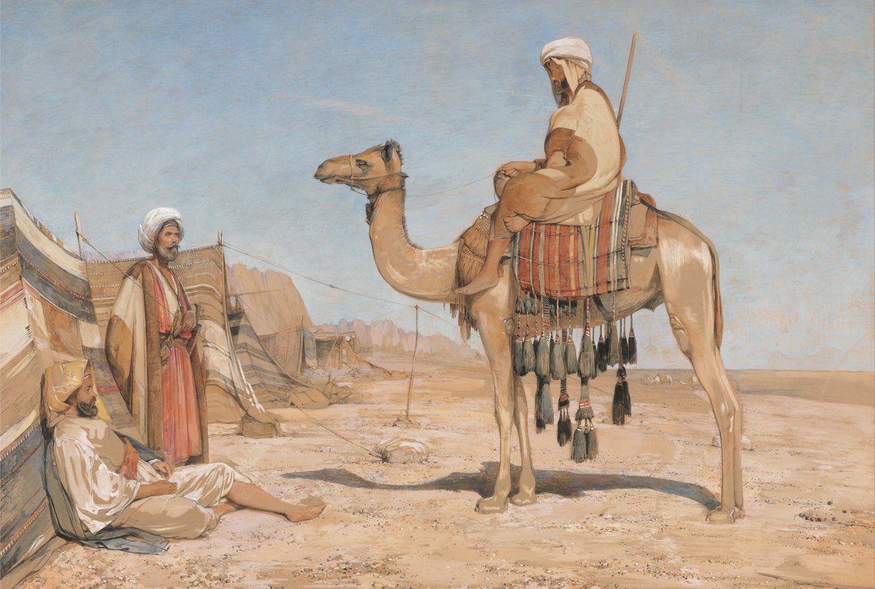 Un campement bédouin; ou, Bédouins arabes - John Frederick Lewis