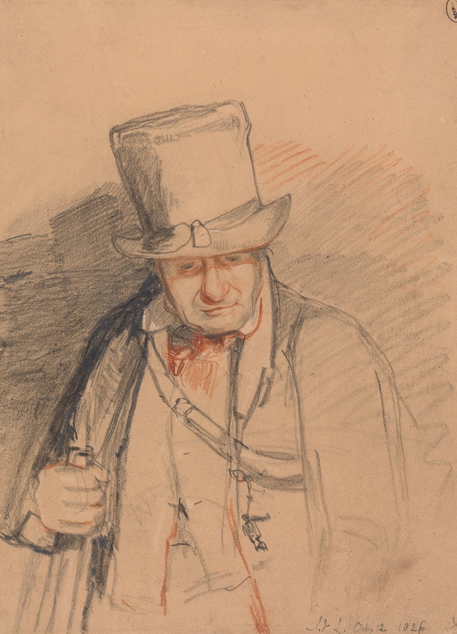 Un chef gardien, château de Windsor, 1826 - John Frederick Lewis
