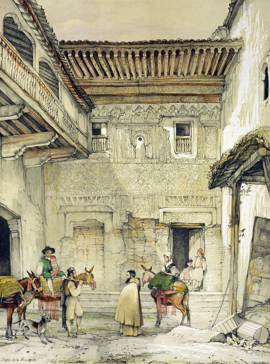 Cour de la Mosquée (Patio de la Mesquita), de 