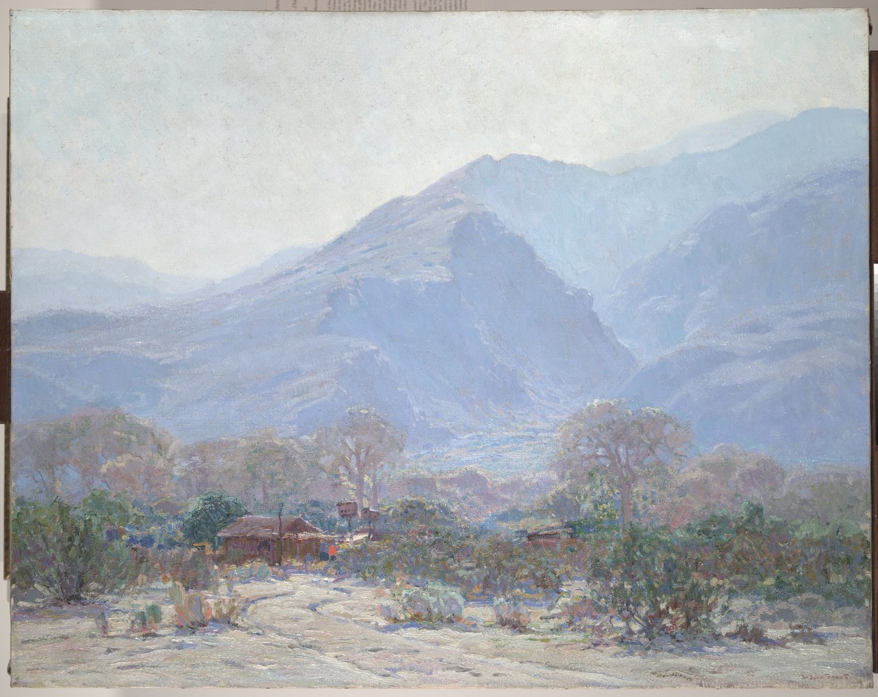 Paysage de Palm Springs avec cabane, 1925 - John Orne Johnson Frost