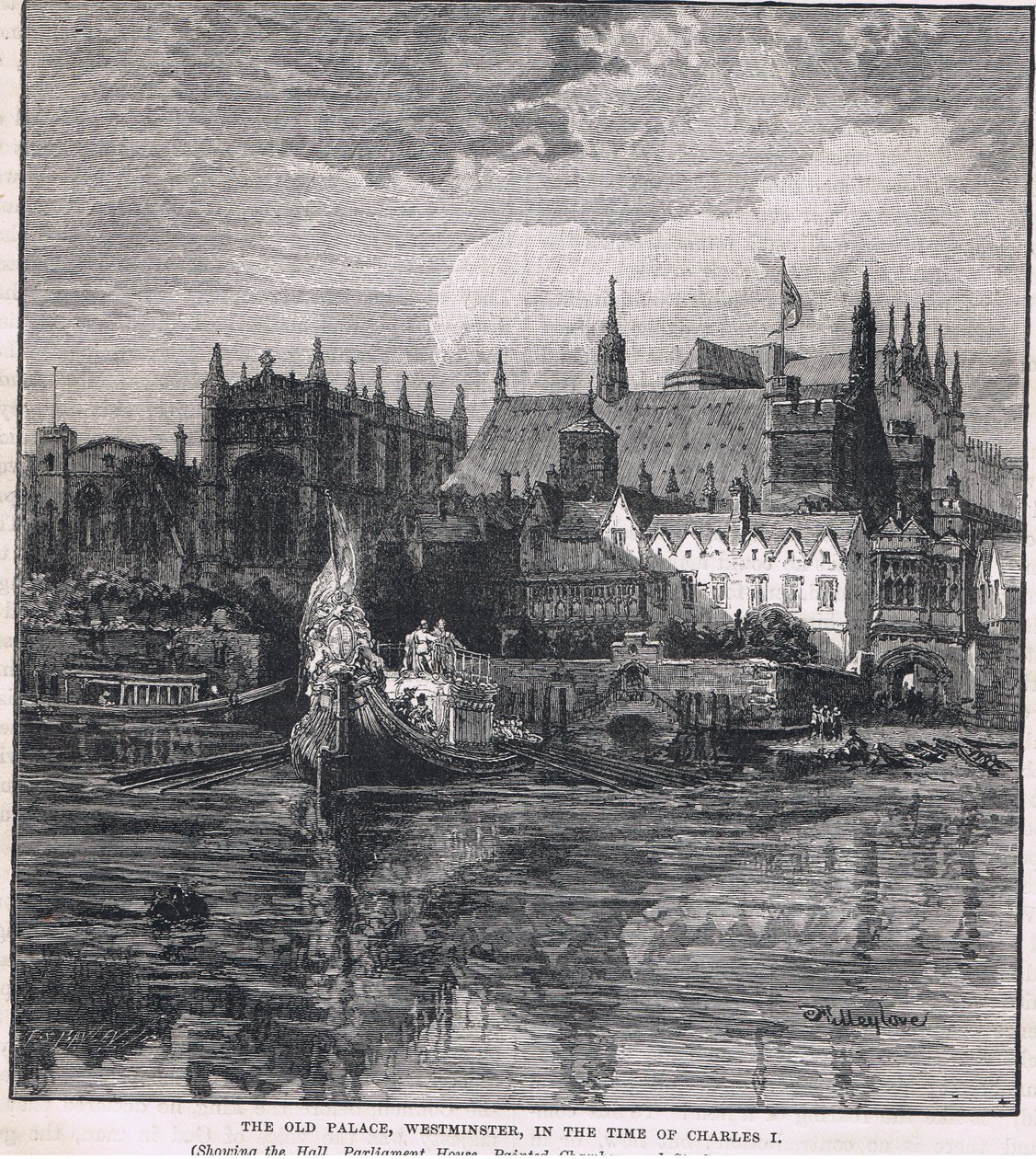 Le Palais de Westminster à l