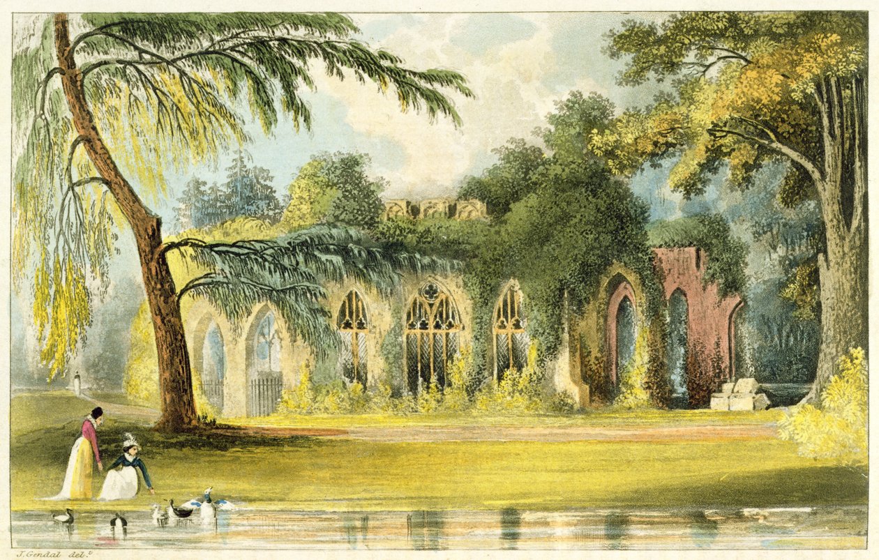 Les Ruines, Frogmore, 1828 - John Gendall