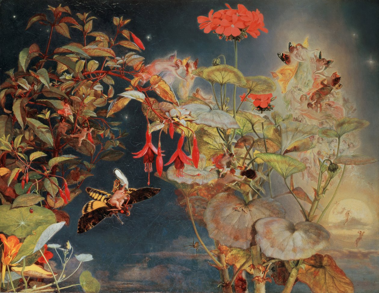 Fées de Midsummer, c.1856 - John George Naish