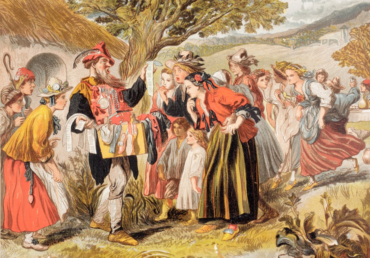 Autolycus chante dans Le Conte d