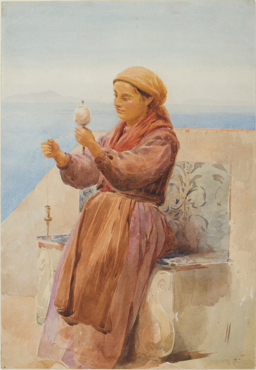 Une fille de Sorrente - John Isaac Richardson