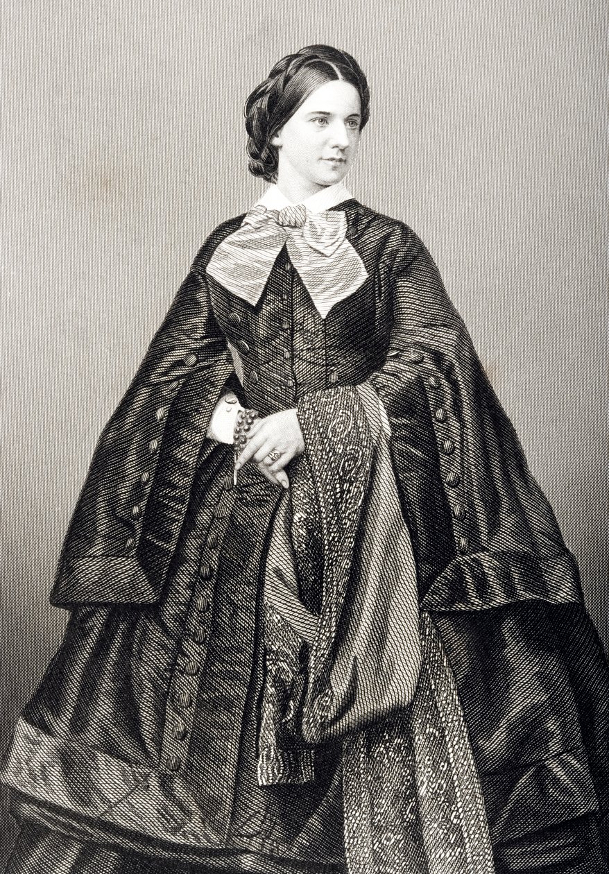 Mademoiselle Victoire Balfe (1837-71) gravée par D.J. Pound d