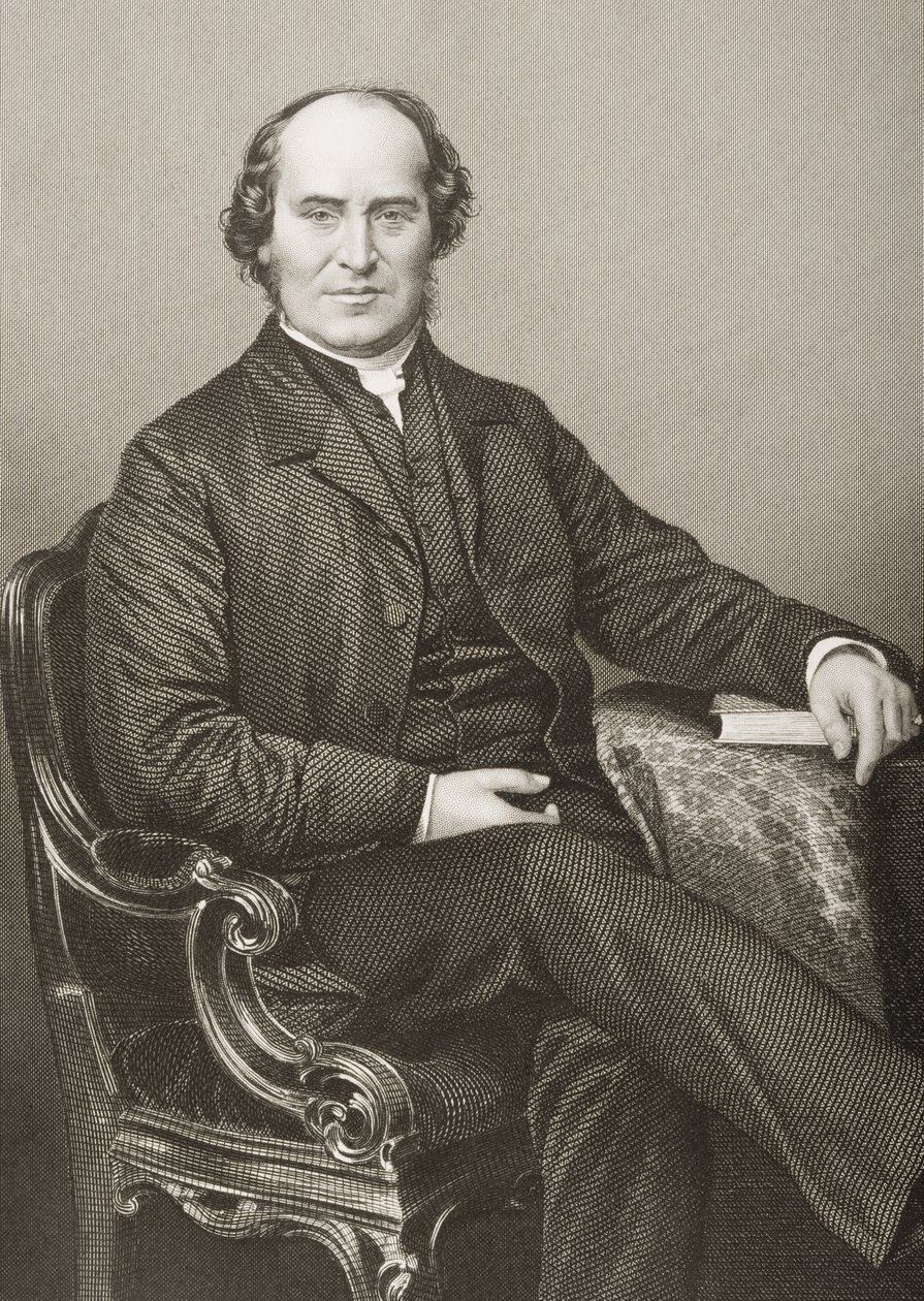 William Weldon Champneys (1807-75) gravé par D.J. Pound d