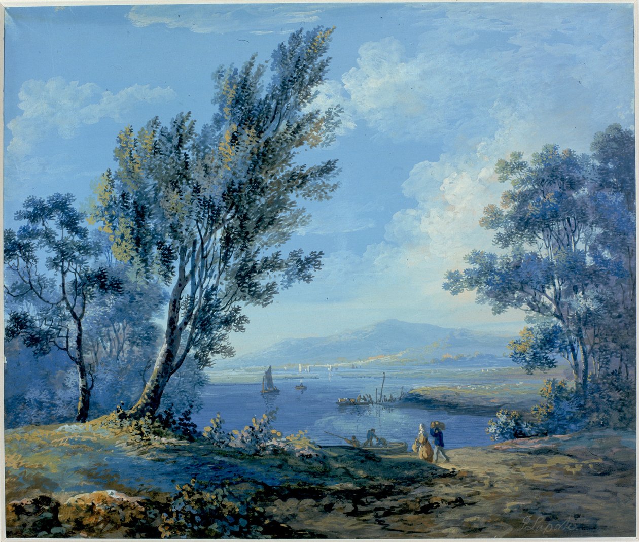 Scène de Lac - John Laporte