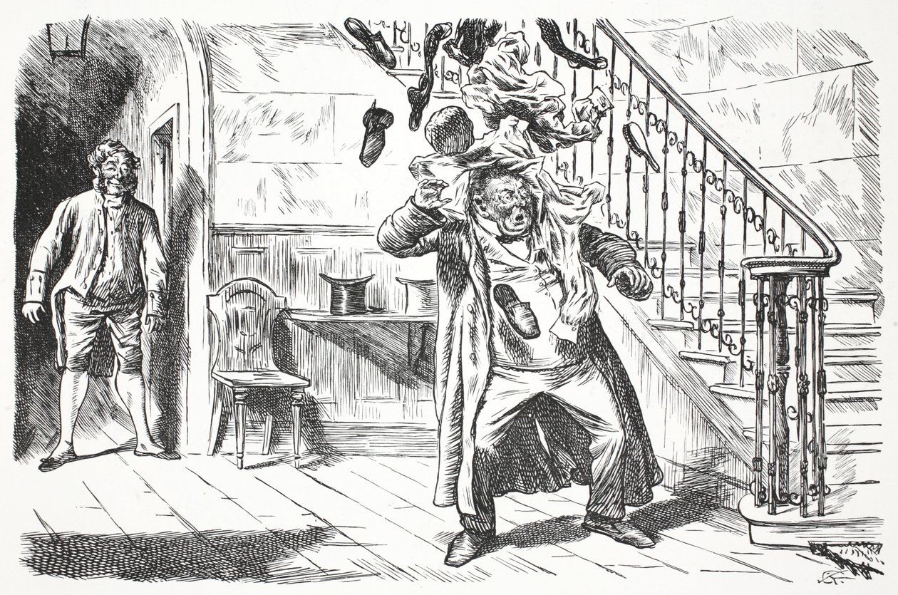 Le mari impopulaire - John Leech