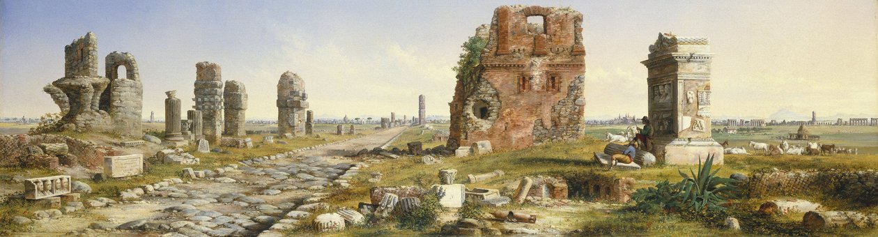 La voie Appienne - John Linton Chapman