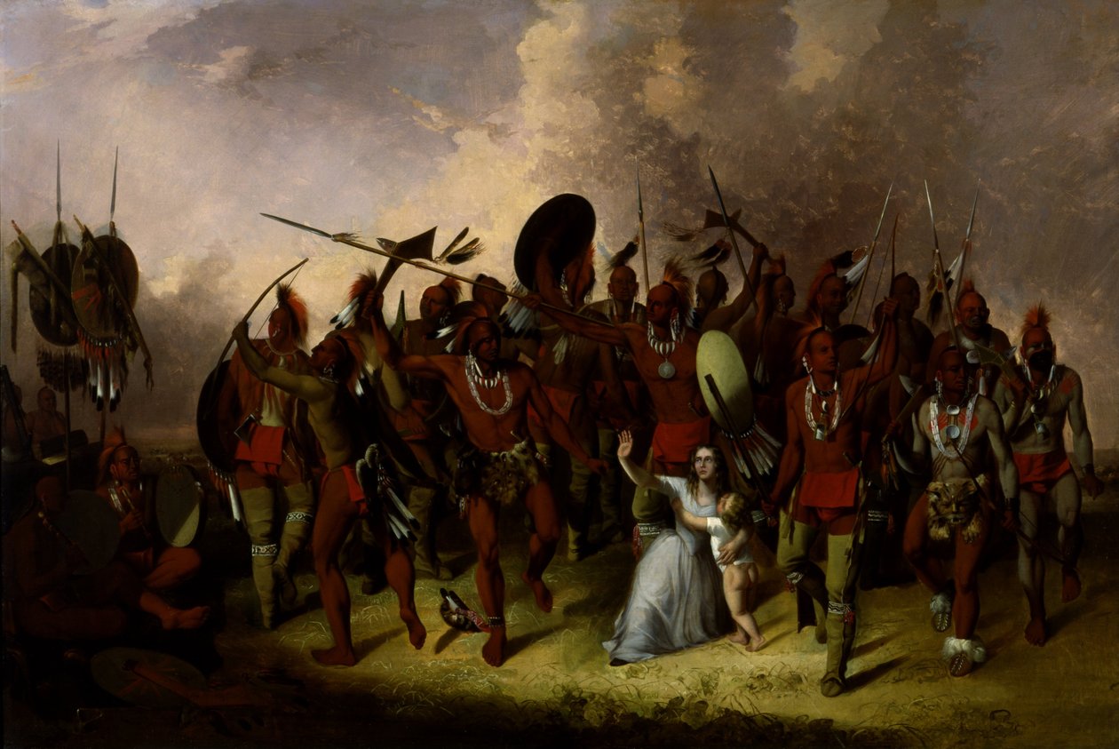 Danse du scalp Osage - John Mix Stanley