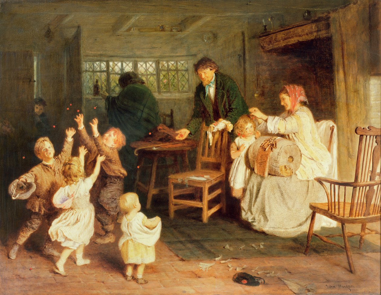 Bousculade pour des cerises - John Morgan