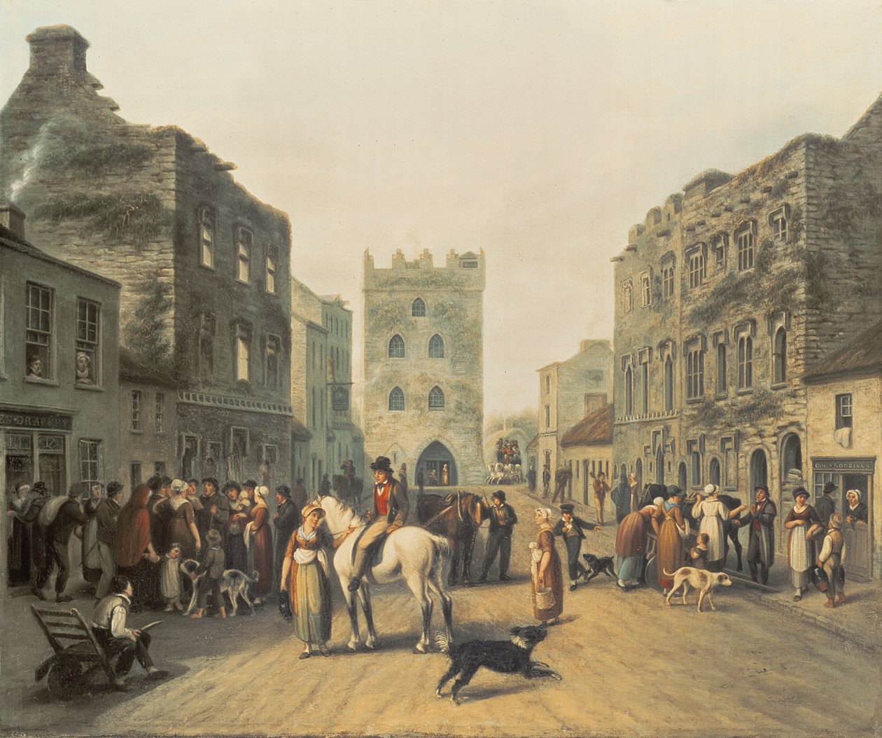 Vue de Kilmallock, comté de Limerick - John Muvany