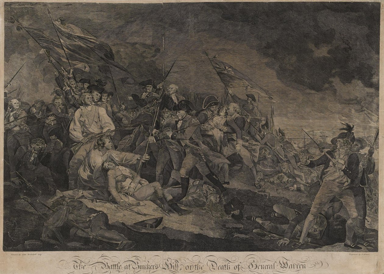 La Bataille de Bunkers Hill, ou La Mort du Général Warren - John Norman