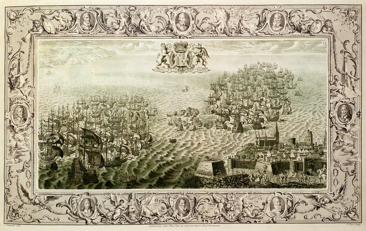 Armada, 1739 - John Pine