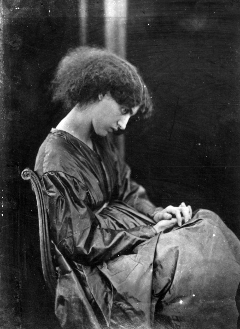 Jane Morris, posée par Dante Gabriel Rossetti, 1865 - John R. Parsons