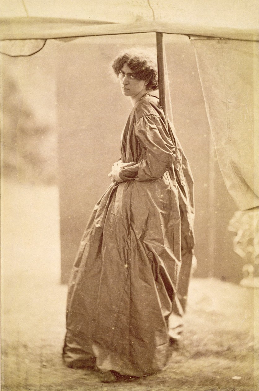 Portrait de Jane Morris (1839-1914) 1865 - John R. Parsons