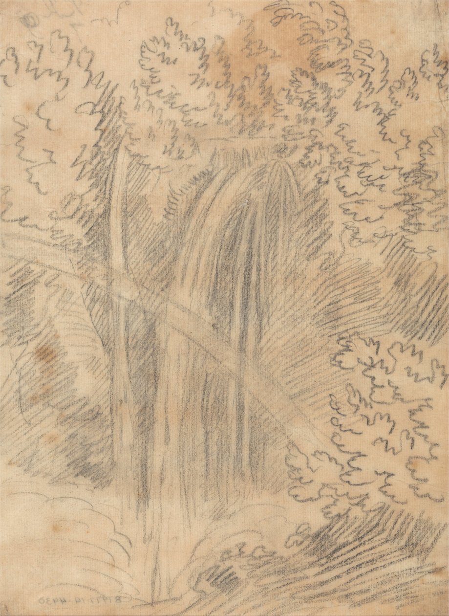 Une cascade - John Robert Cozens