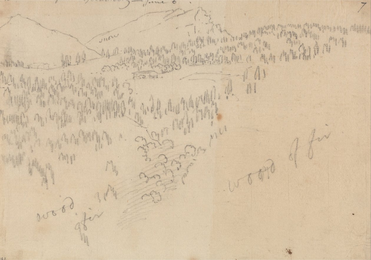 Entre Innsbruck et Schönberg - John Robert Cozens