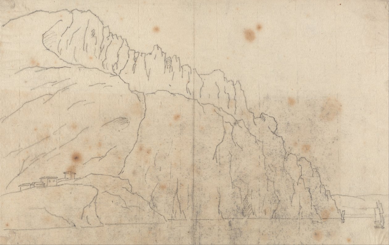 Côte de Gênes - John Robert Cozens
