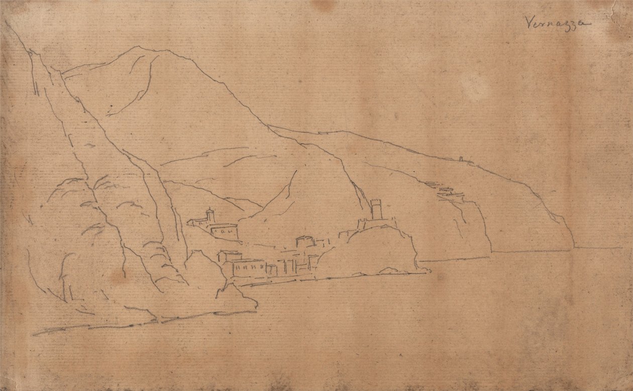 Vernazza - John Robert Cozens