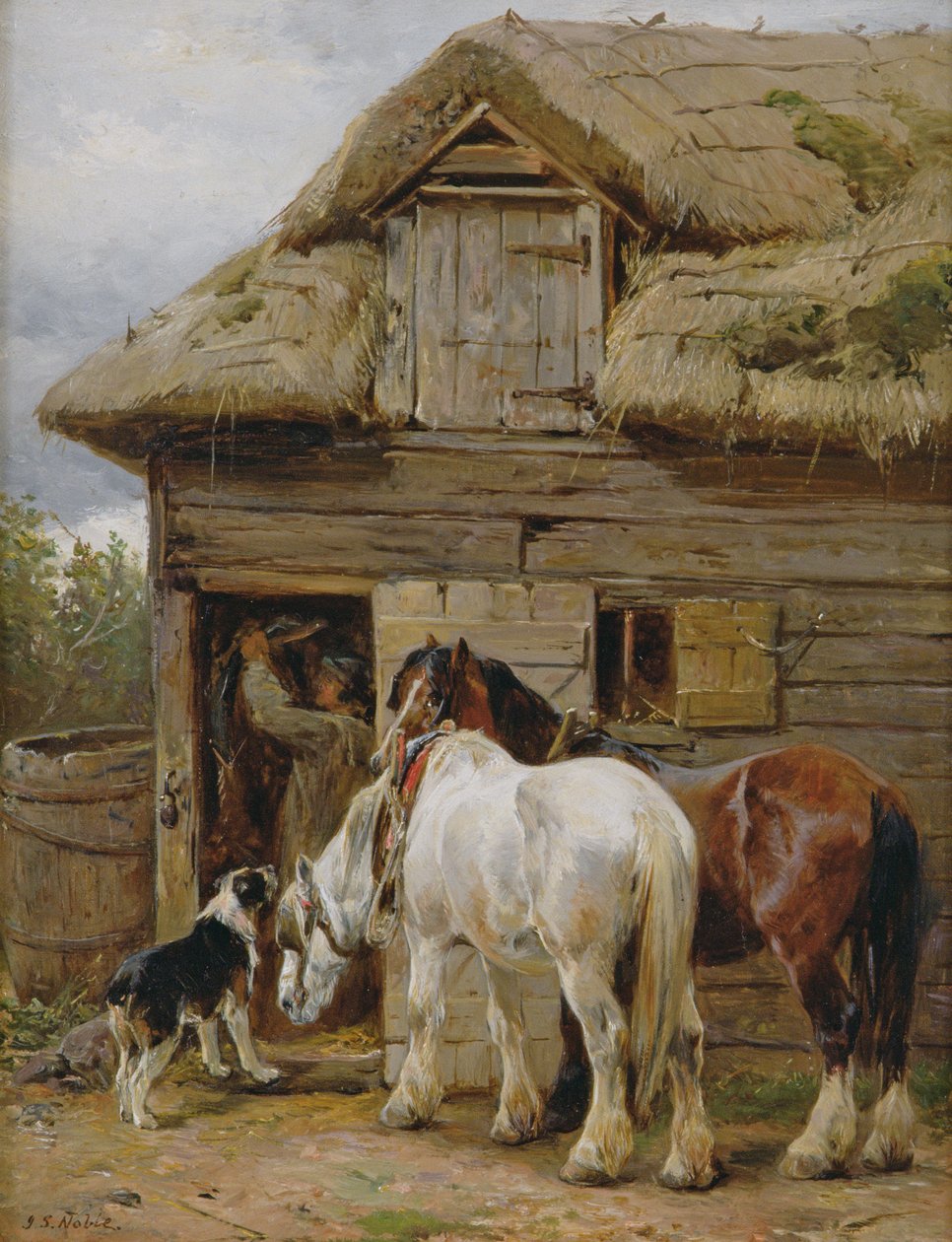 Après le travail - John Sargent Noble