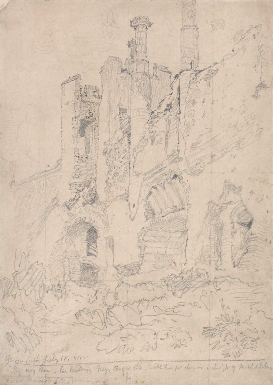 Château de Framlingham, Suffolk - Partie de l
