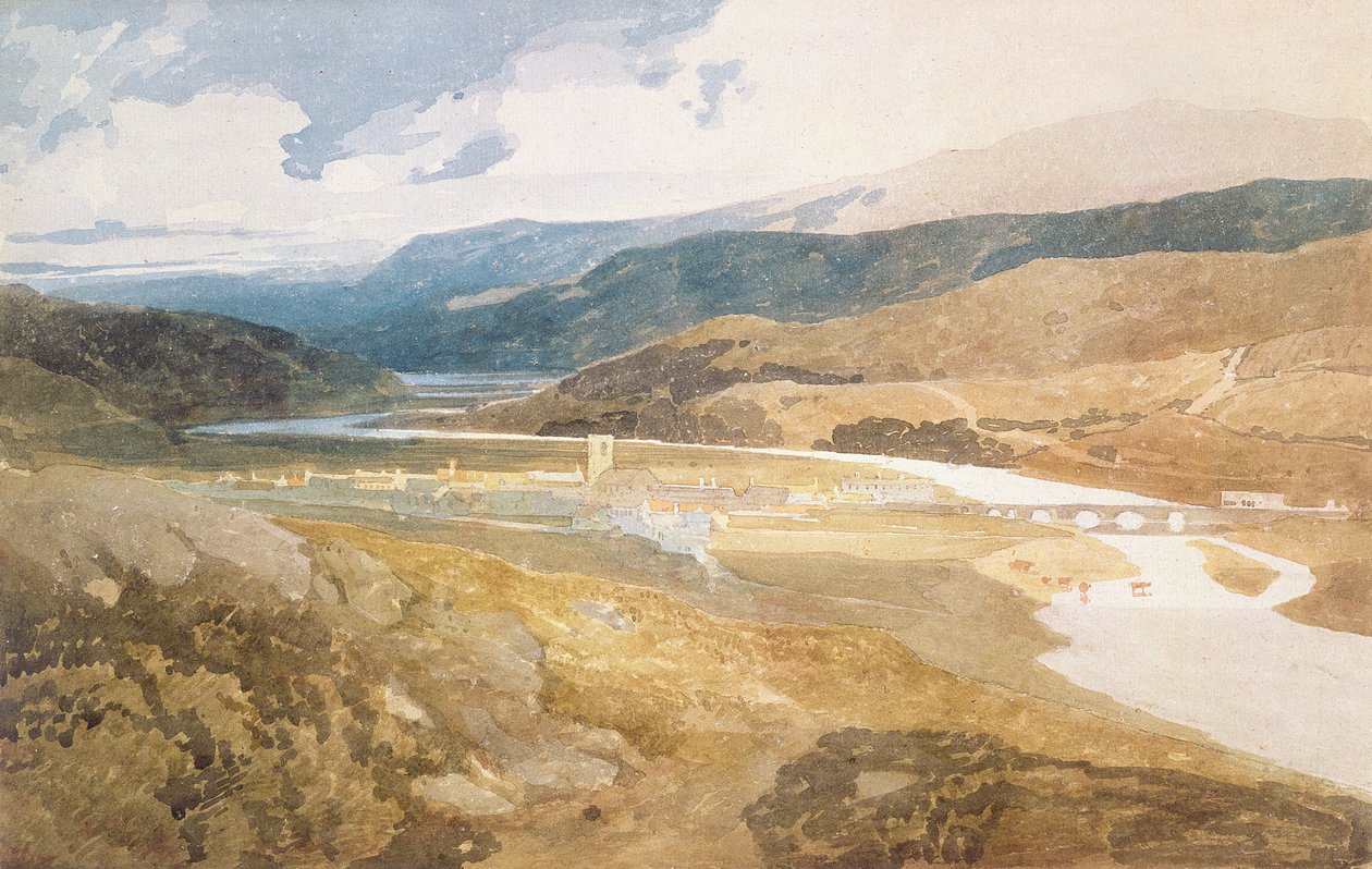 No.2303 Dolgelly, Pays de Galles du Nord, 1804-05 - John Sell Cotman