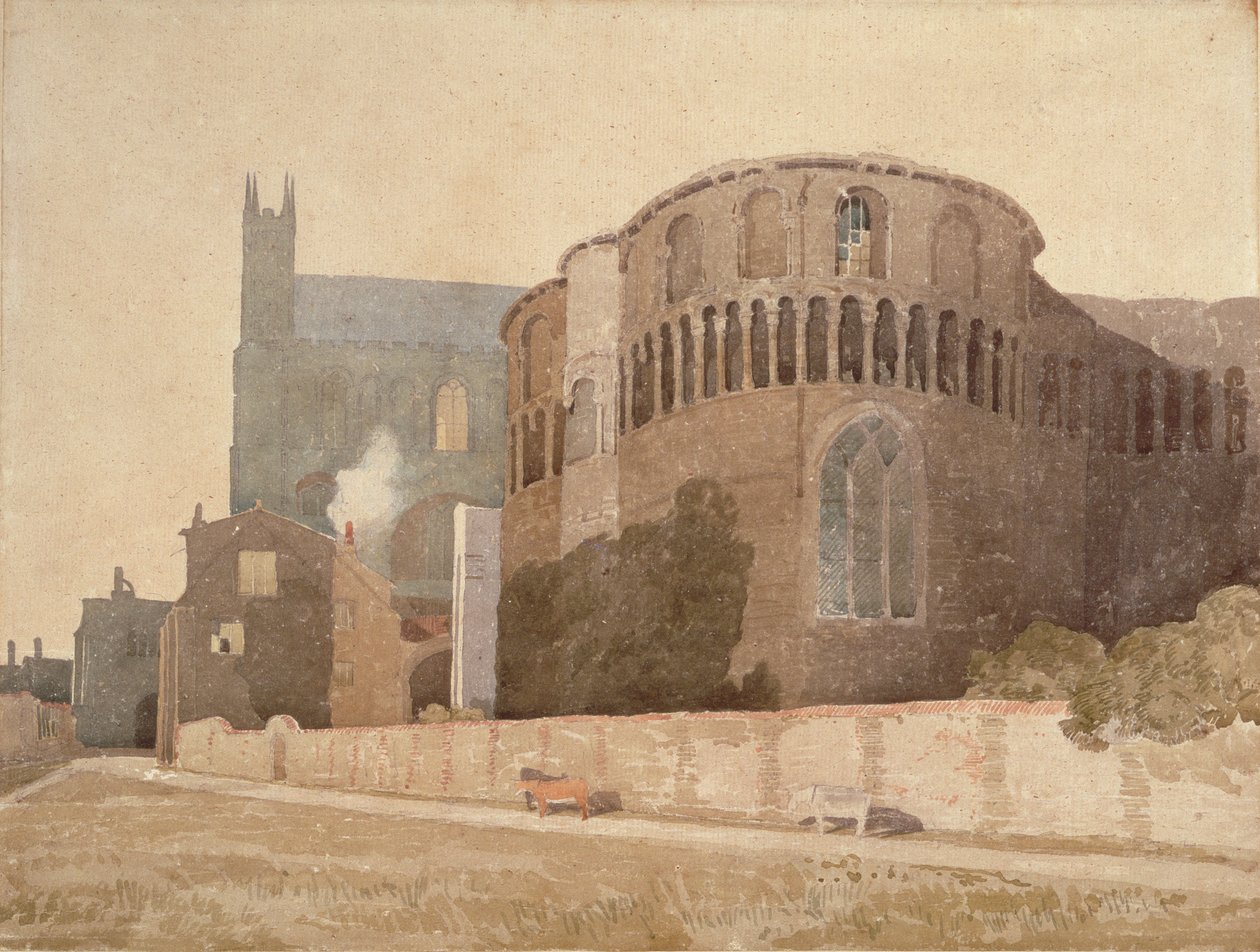 Chapelle Saint-Luc, cathédrale de Norwich, 1808 - John Sell Cotman
