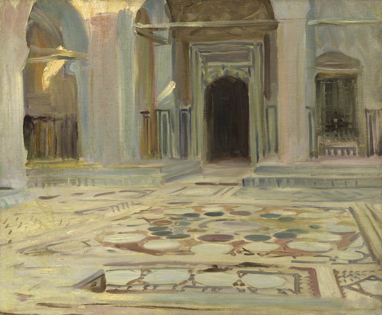 Pavement, Le Caire, 1891 - John Singer Sargent