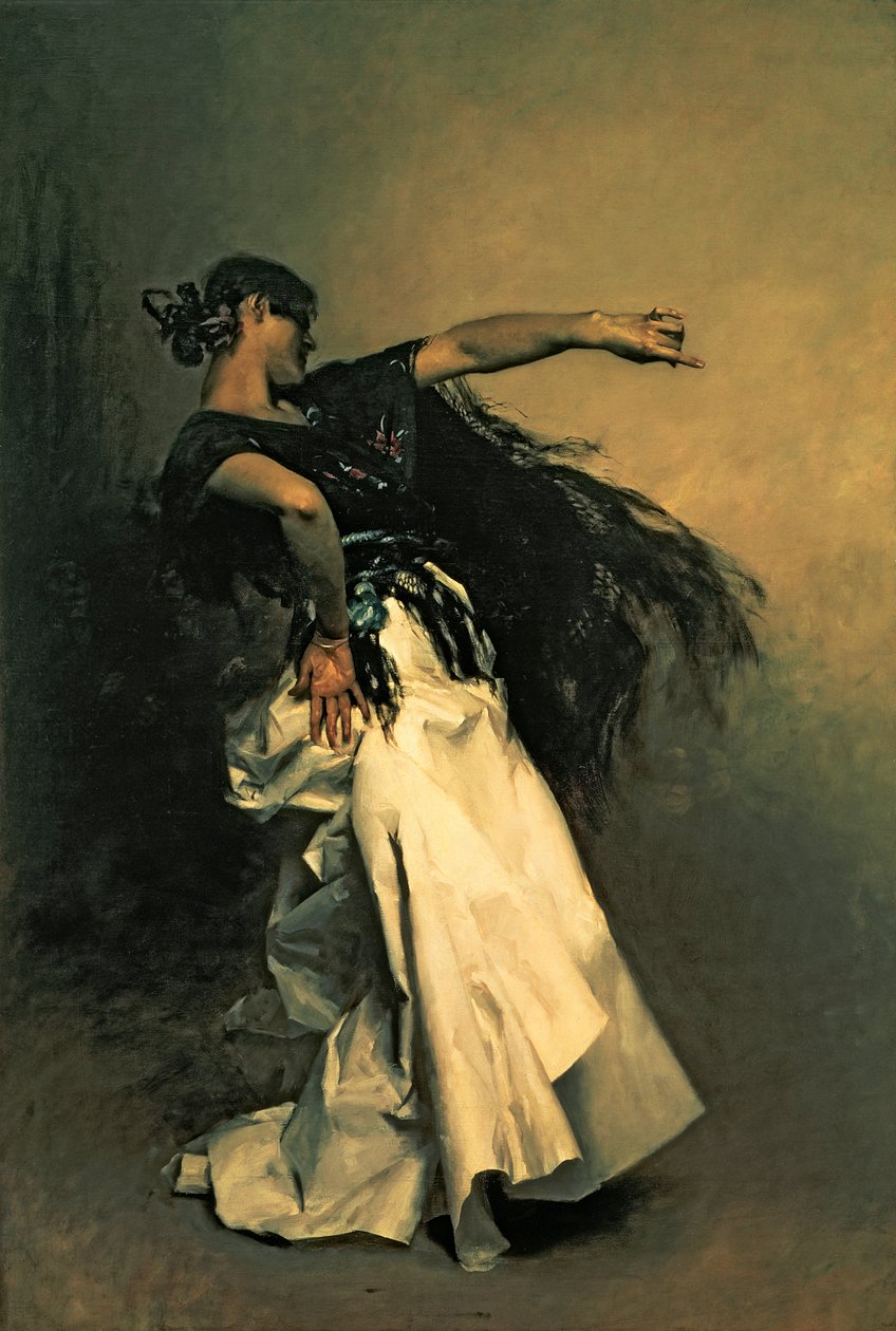 La danseuse espagnole, étude pour 