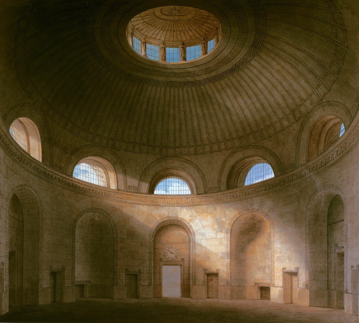 John Soane : Rotonde de la Banque d