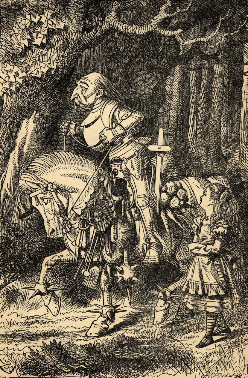 Alice et le Chevalier Blanc, illustration de 