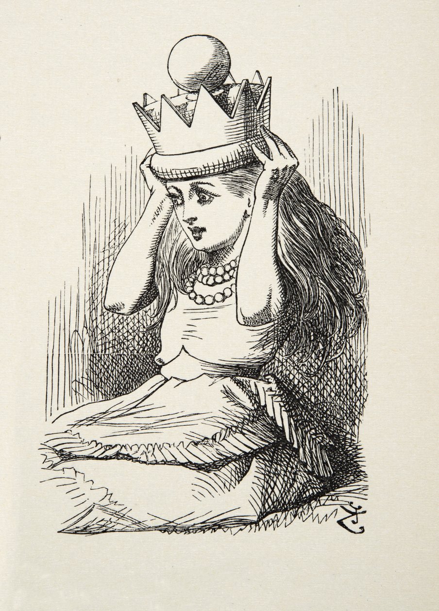 La Reine Alice, illustration de De l