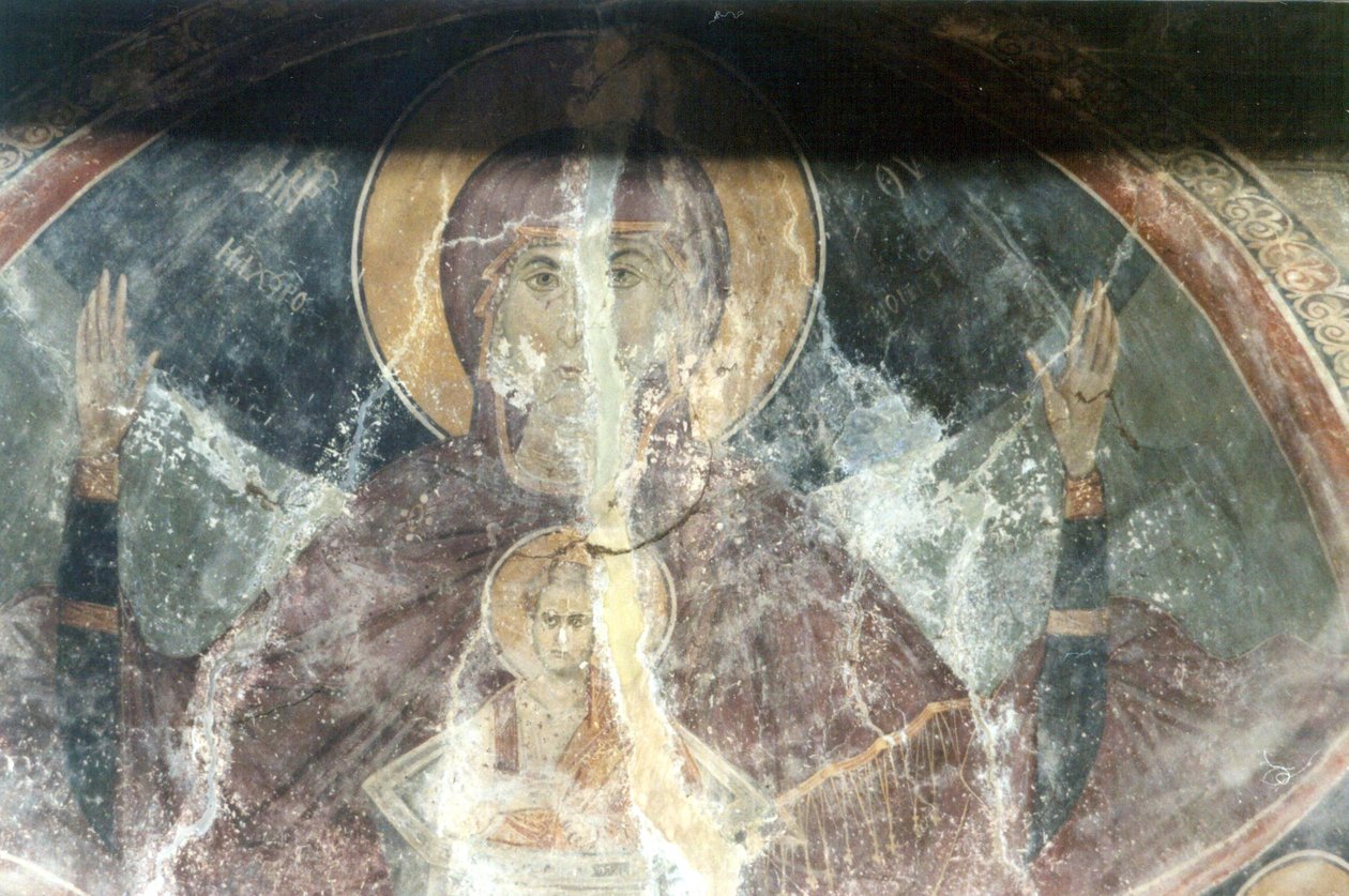 Fresque de Mali Sveti Vrachi - John Teorian
