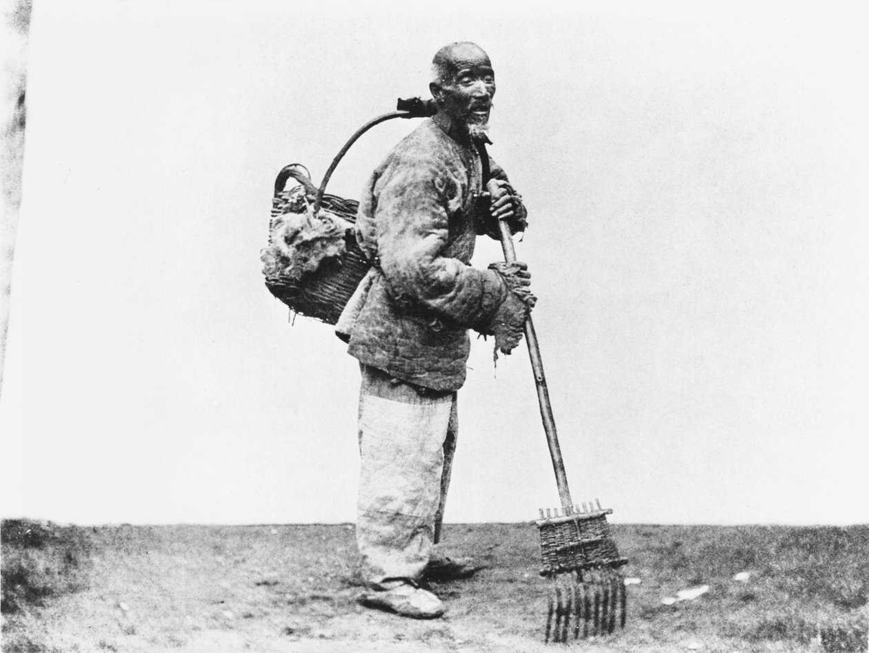 Un travailleur journalier chinois, c.1870 - John Thomson