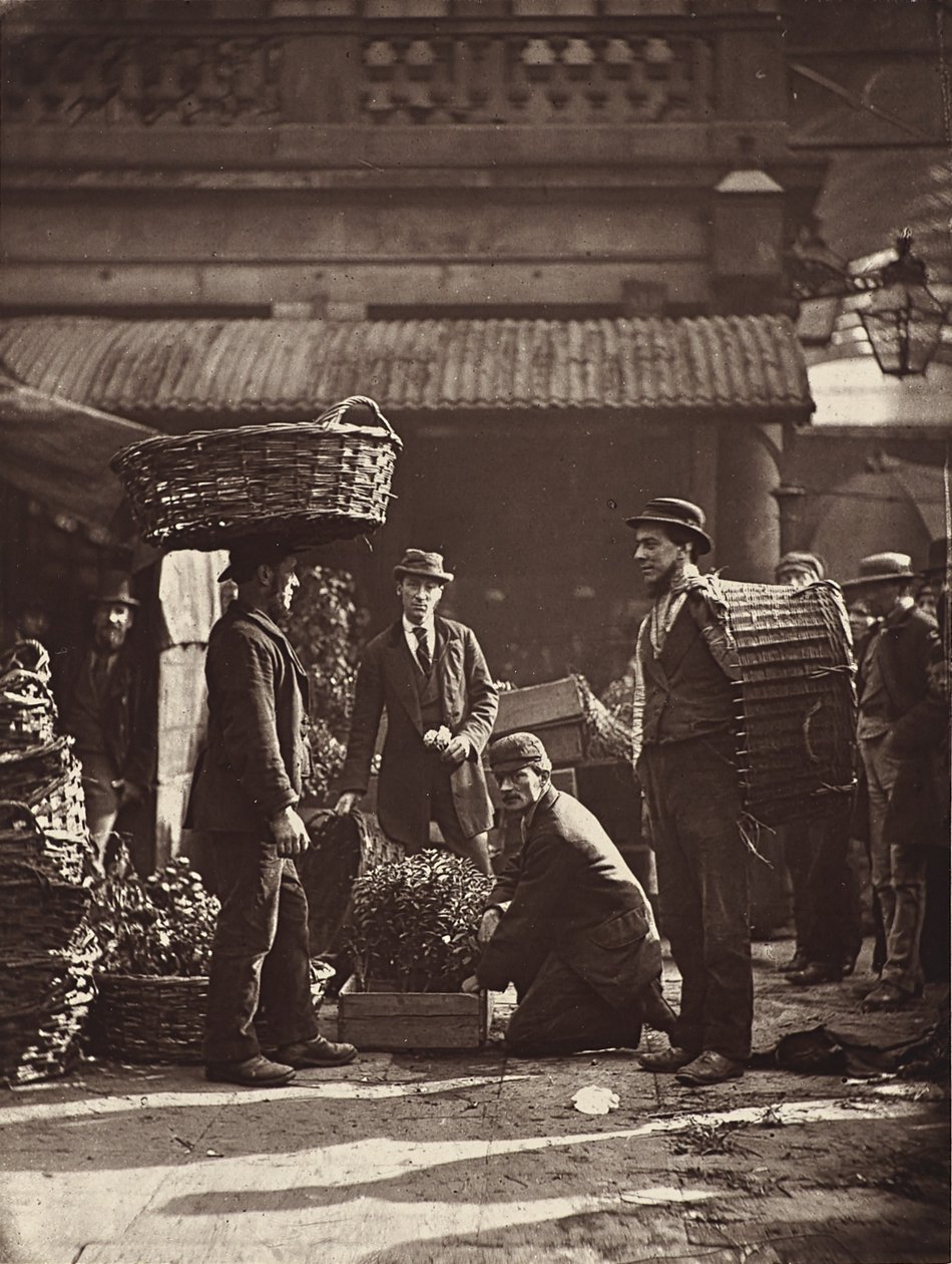 Travailleurs de Covent Garden, 1876 - John Thomson