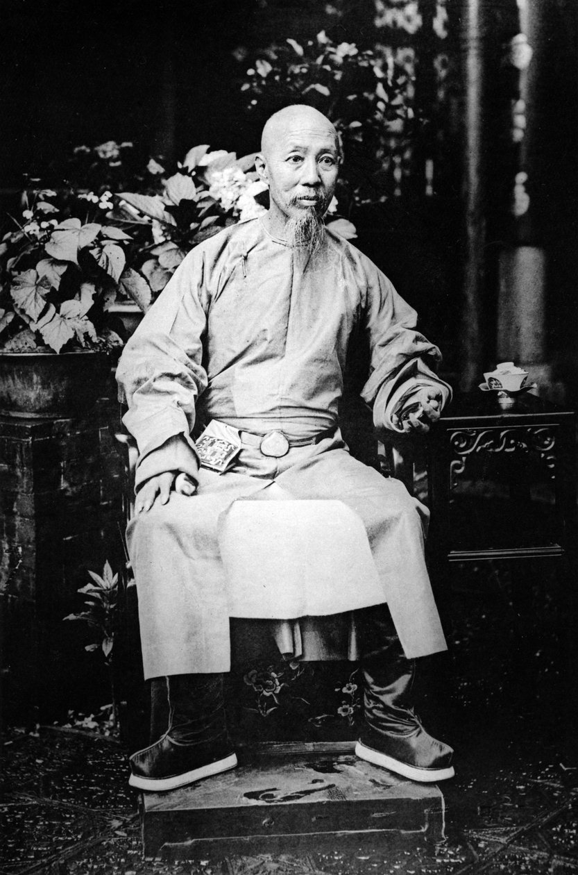 Jui-lin, Gouverneur Général des deux provinces de Kwang, vers 1870-2 - John Thomson