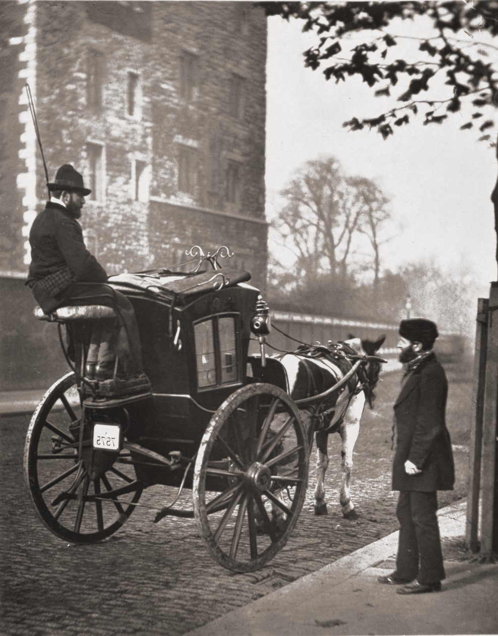 Cocher de Londres, de 