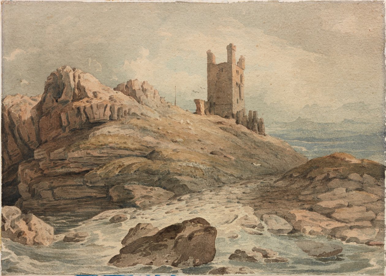 Château de Dunstanburgh - John Varley